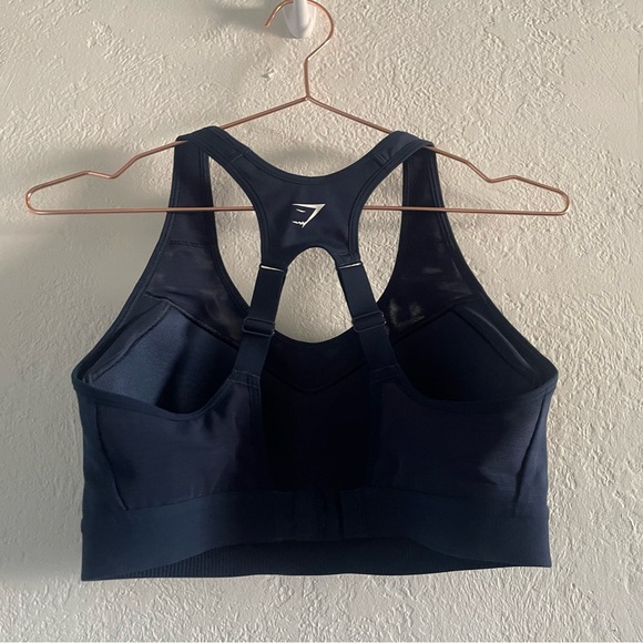 Gymshark Navy Sports Bra - Picture 5 of 6